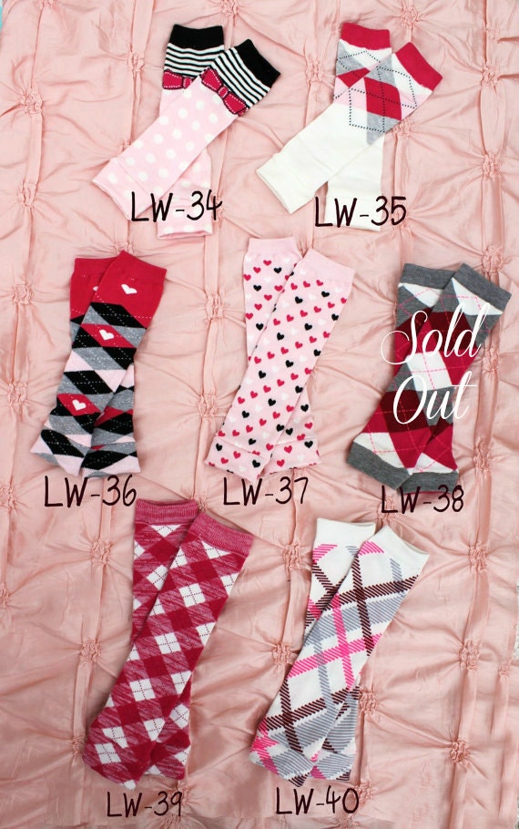 Any 2 Pairs of Leg Warmers. Baby Boy Legs. Argyle, Football Stripes, Solid Colors. Easy Diaper/Cloth Diaper Change