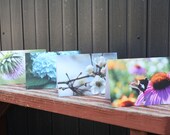 Flower Cards - Set of 4