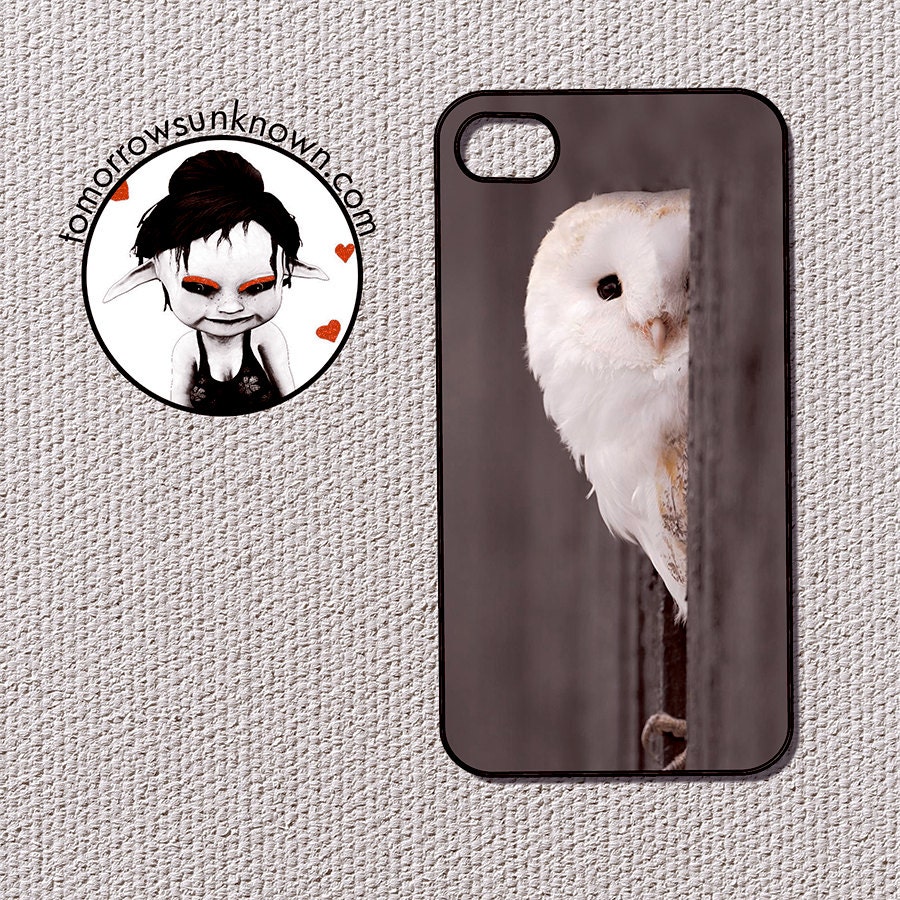 apple iPhone 4 case iPhone 4s case cell phone cover - image (60077) Peaking owl
