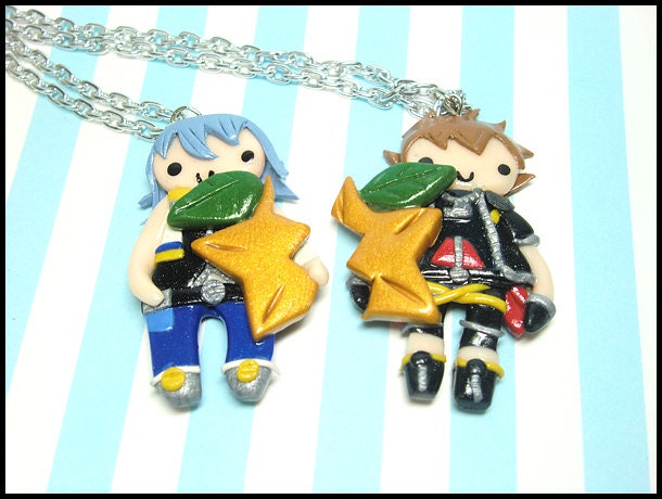 Riku/Sora BFF Necklace Set