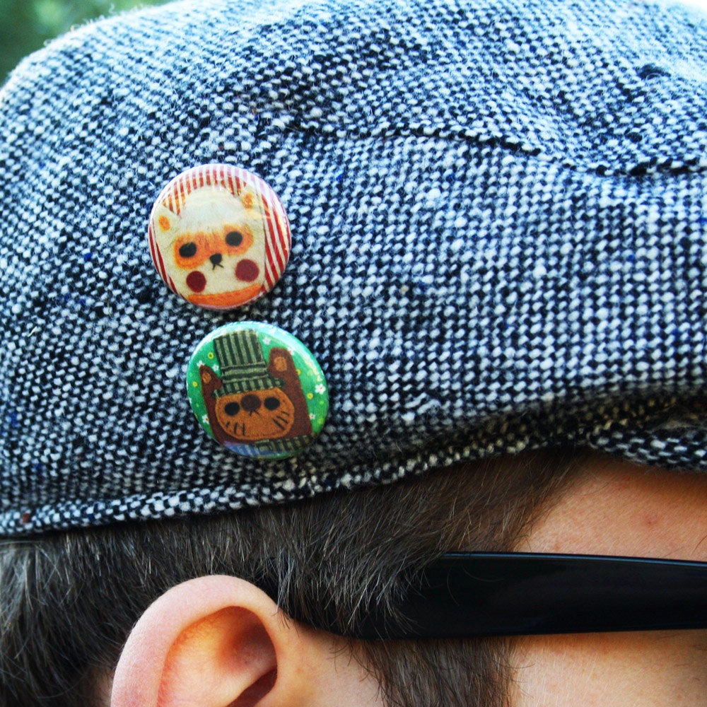 Collection 4 Kenwood & Milford Winnie Pins by Winnifreds Daughter