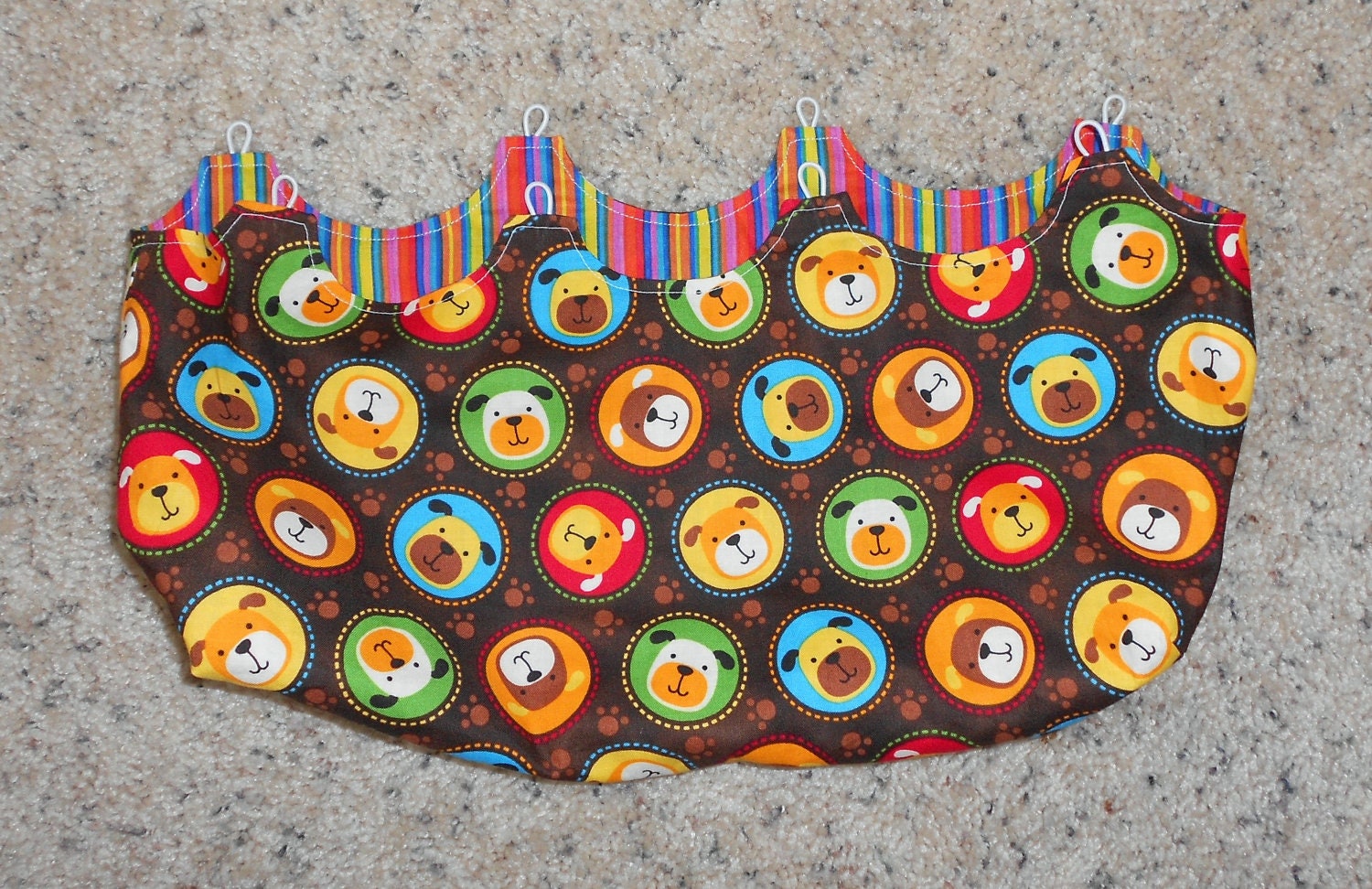 Puppies and Stripes Purse Cover