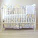 Wisteria Bumperless Crib Bedding set.