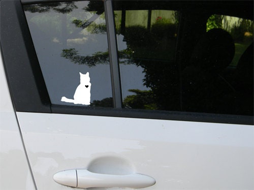 Kitty Love car decal