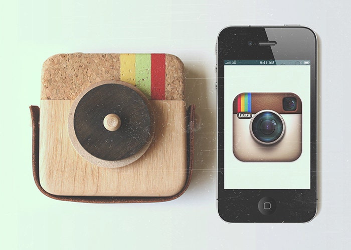 Anagram - Wooden Camera Inspired by Instagram