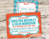 Life is a Carnival Printable Wedding Invitation Set