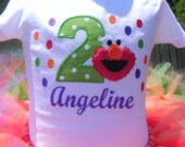 Elmo Birthday - Elmo 2nd Birthday w/Child's Name