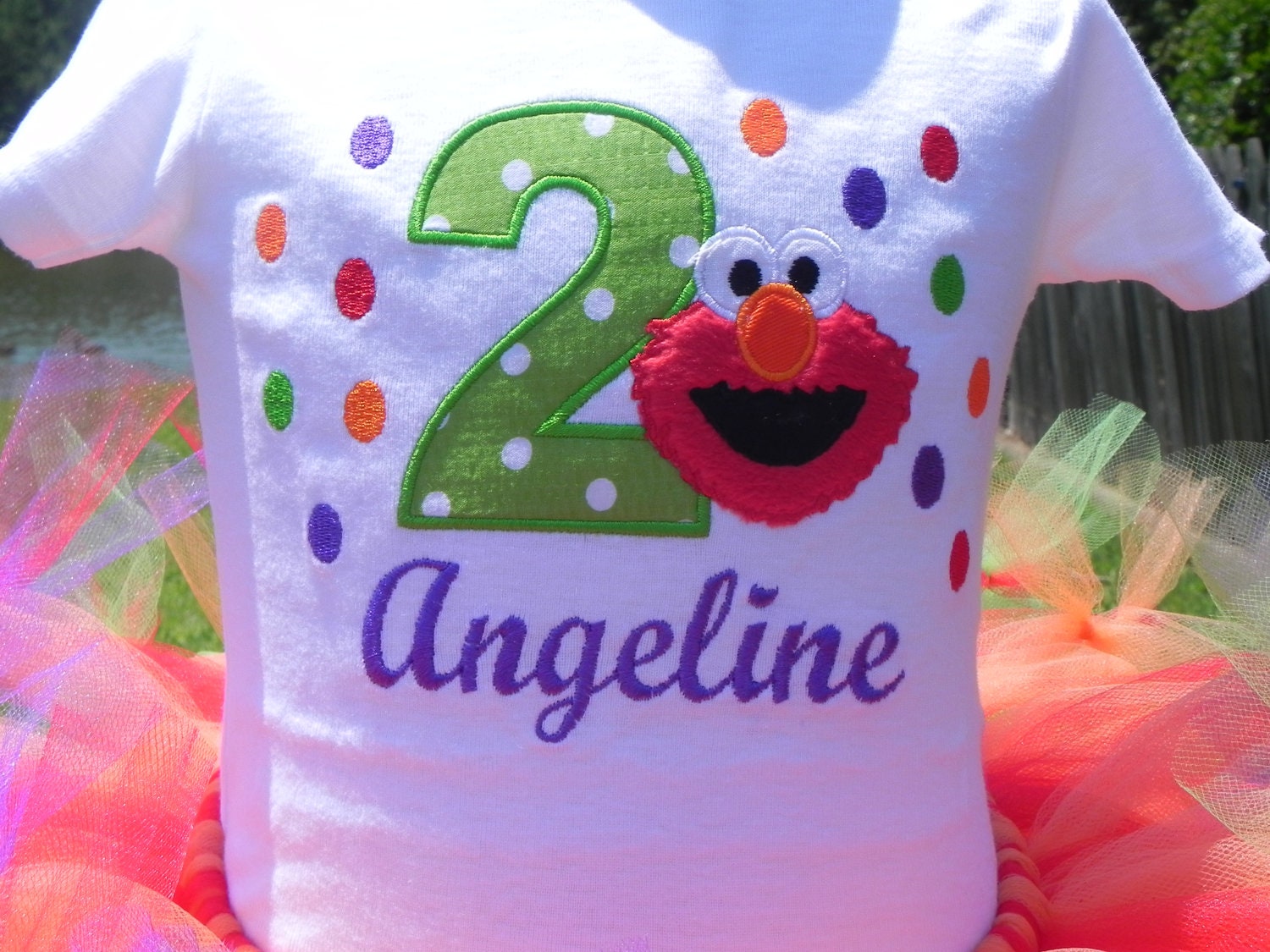 Elmo Birthday - Elmo 2nd Birthday w/Child's Name