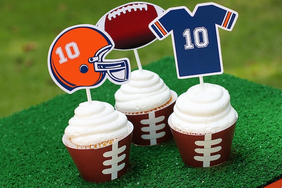 Football Party - New Football Birthday Printable Set - CHOOSE your Team and Colors - by Amanda's Parties TO GO Il_570xn