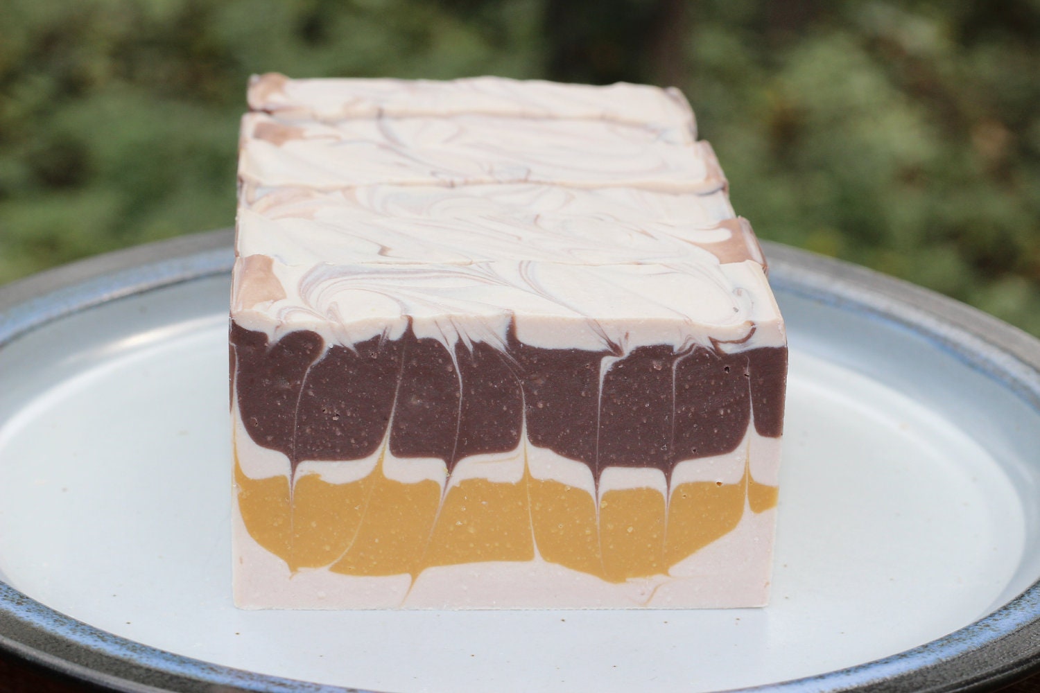 Gingersnap Swirl - Homemade Bar Soap - Handmade Soap Cold Process