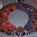CARNIVAL Bead Embroidery Necklace: MADE to ORDER