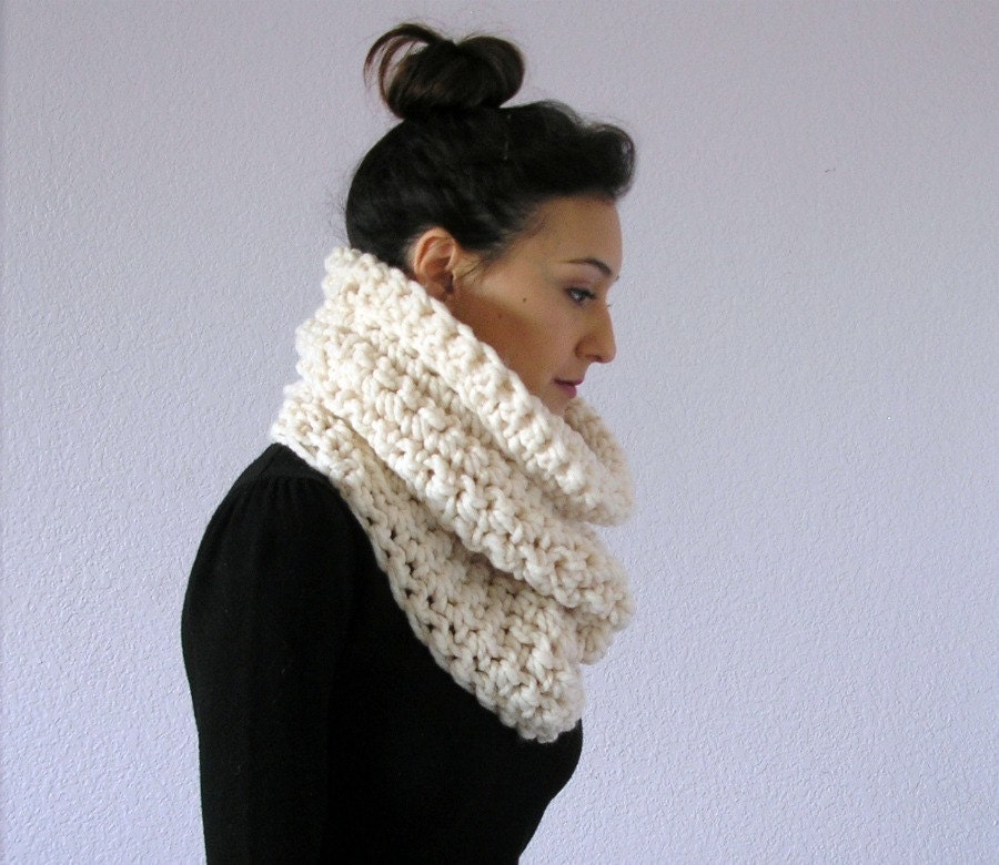 The Lille, Chunky Cowl Infinity Snood - FISHERMAN