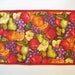 Fruit Place Mats(set of 4) Quilted Rich Beautiful Color