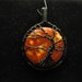 Tree of Life wire wrapped pendant with Dragon Agate