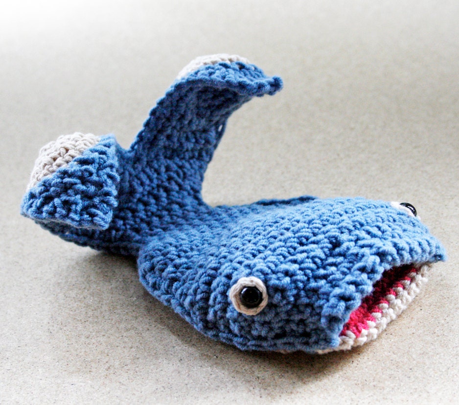 Cotton puppet - Whale
