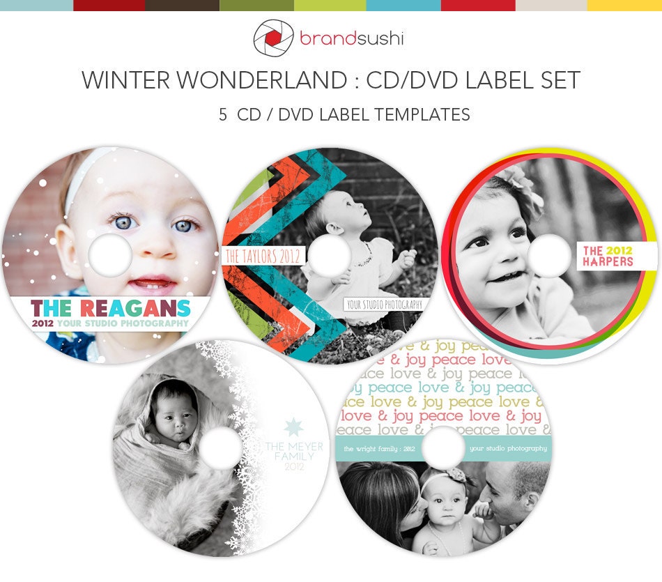 Cd Label Psd