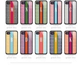 RUBBER BUMPER cover - Preppy collection - iPhone 4/4S bumper available in black or white