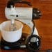 Classic Mid-Century Black and White 10-speed Sunbeam Mixmaster / Mixer