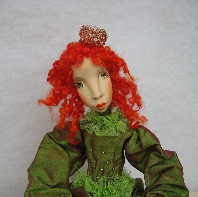 Spring sale of 30% Uma Art doll OOAK  Handmade art doll