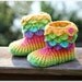 Crochet PATTERN Crocodile Stitch Boots (Child Sizes) - Permission to Sell Finished Items