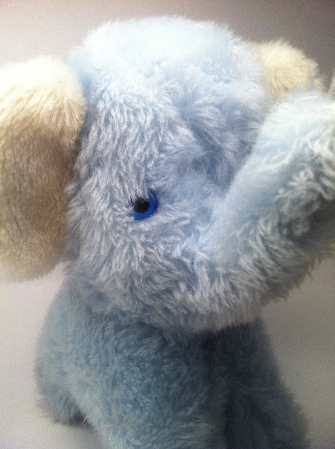 blue stuffed elephant