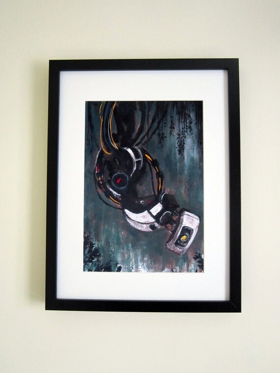 GLaDOS Portal Gaming A4 Art Print