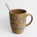Chemistry Coffee Cup with Caffeine Molecule