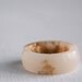 rose gold size 8 round resin eco resin ring