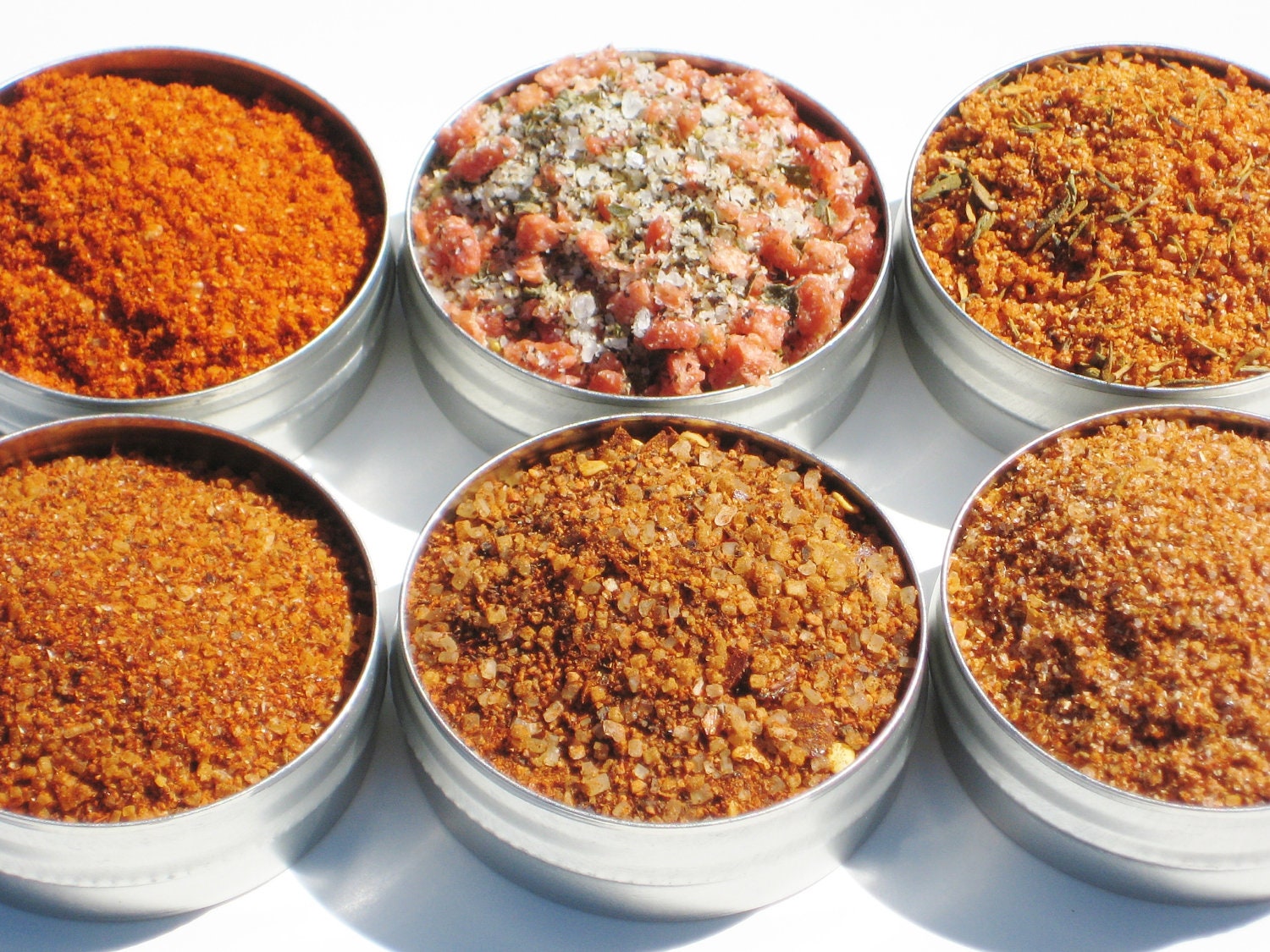 All American BBQ - 6 mouth watering bbq spice rubs - excellent gift for the BBQ lover / foodie - FEATURED: Huffingtonpost.com