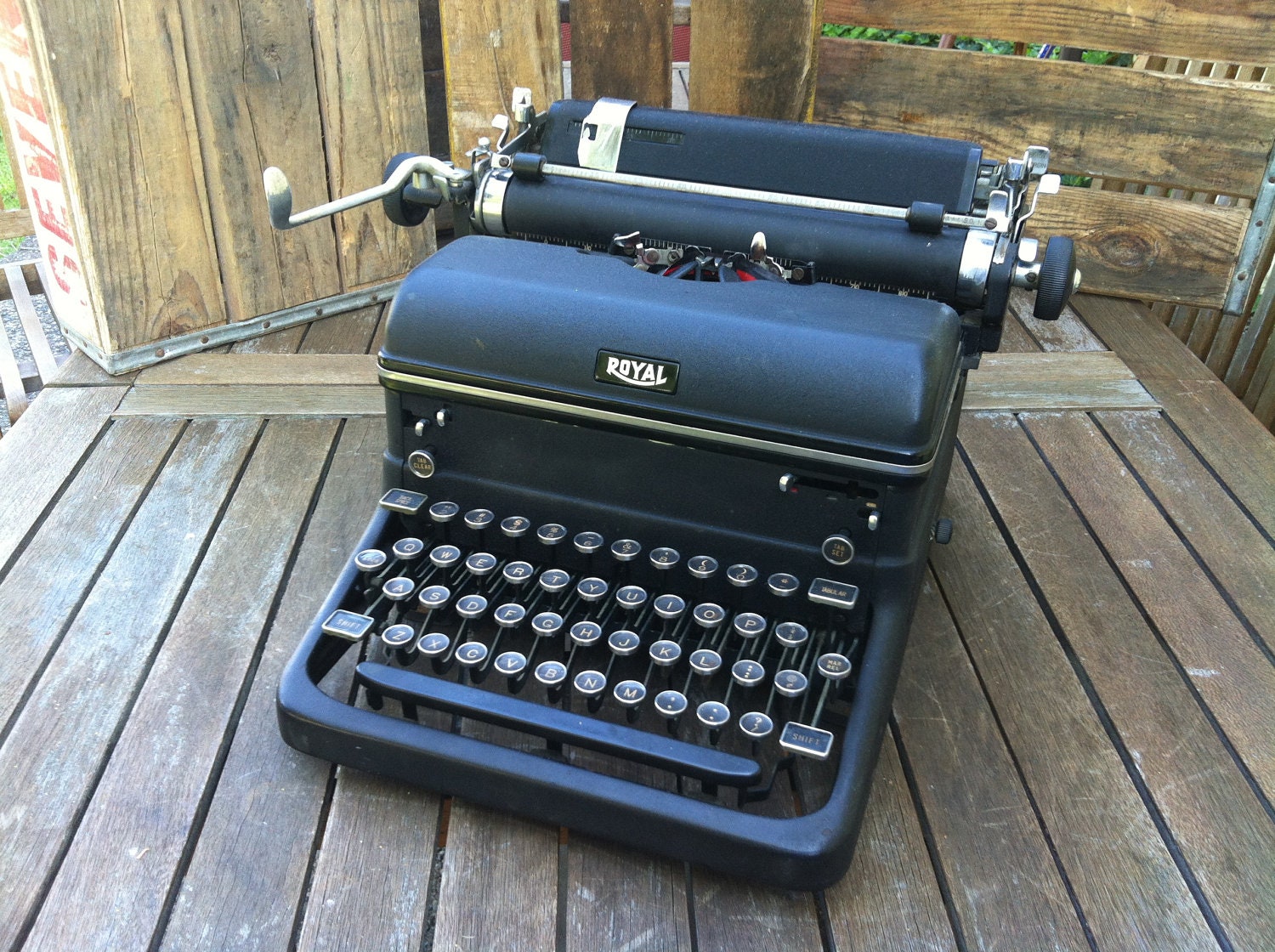 Royal KMM Magic Margin Touch Control Antique Typewriter