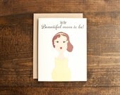 Baby shower card for mom to be
