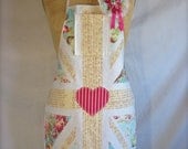 UK Love Union Flag Heart Apron