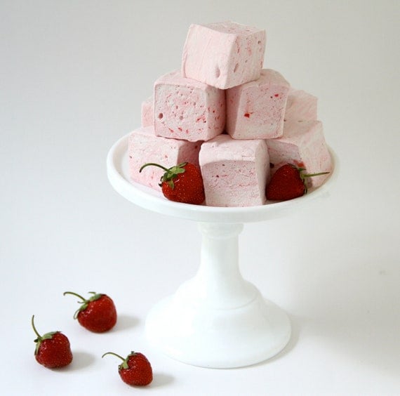 Strawberry Marshmallows 1 dozen Il_570xn