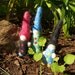 3pc Waldorf-Inspired Hand Felted Play Toy Gnome Dolls