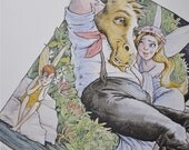 Shakespeare, A Midsummer Night's Dream, limited edition literary art print