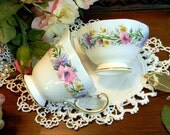 EB Foley Bone China Creamer & Sugar England 8727
