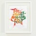 Take Every Chance Art Print // 8x10