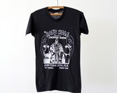 1980s Rat's Hole Tee // Black Biker T-Shirt
