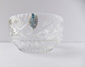 Crystal Bowl - Finger Bowl - Trinket Dish - Royal Doulton by Webb Corbett - Crystal Anniversary gift