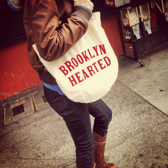 Brooklyn Hearted Tote