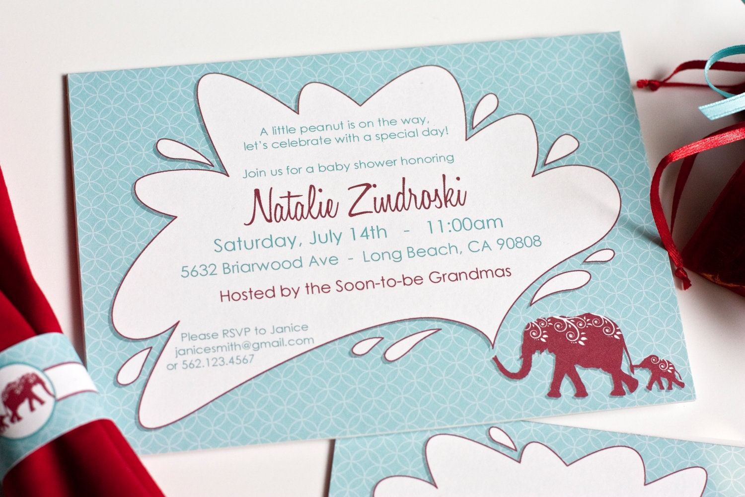 Little Peanut Baby Shower - Customizable & Printable