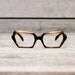 stenzel eye glasses frame italy NOS // thick plastic tortoise