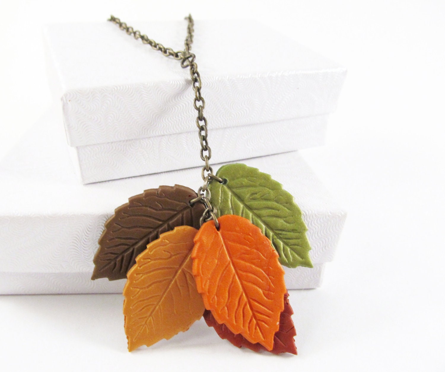 Autumn Leaves Necklace - MissEsAccessories