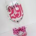Extra large personalized wine glass- Forever 29