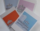 GREETINGS CARD Bandstand