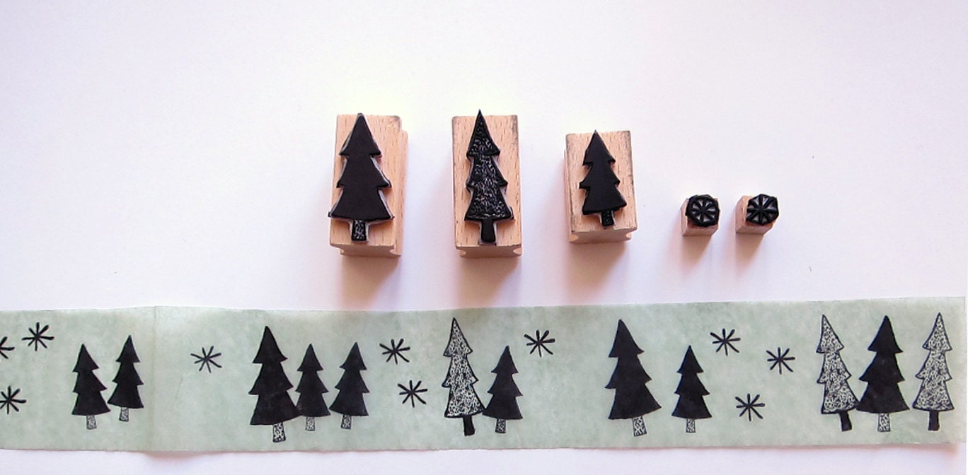 5 stamps - FOREST OF STARS