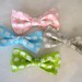 Yellow Elephant Mens Bow tie - clip on