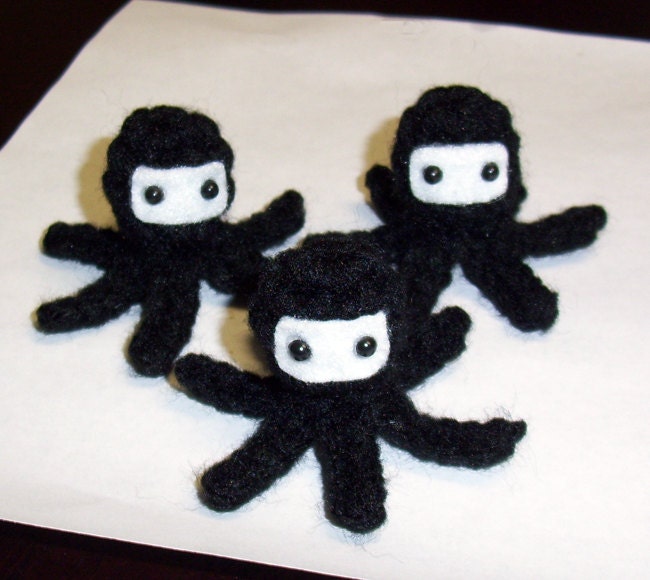 Ninja Squidlets - Set of 3