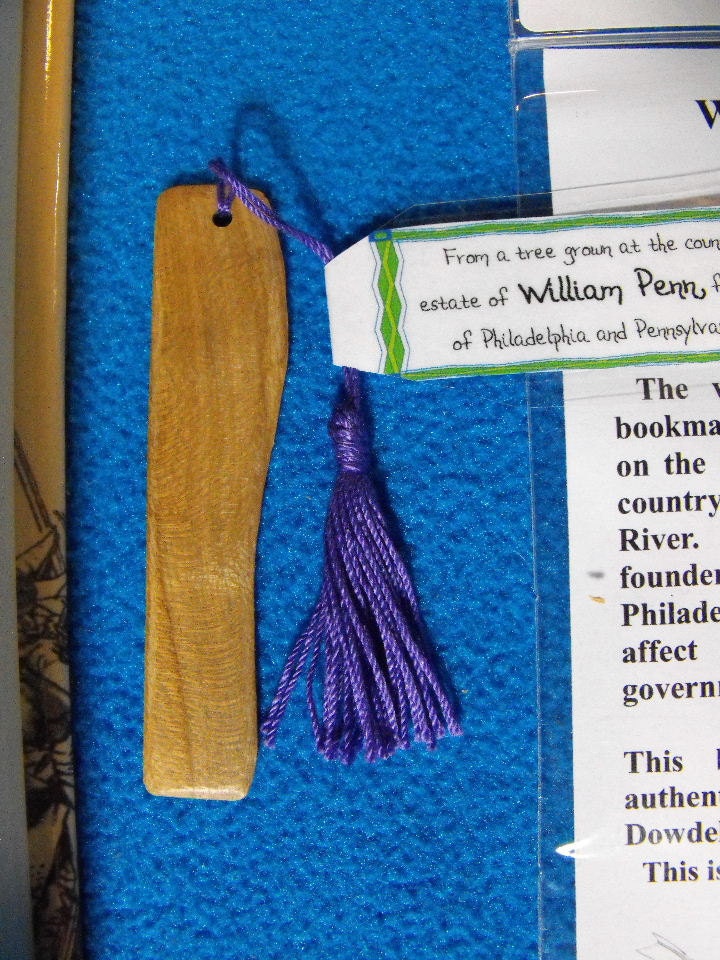 William Penn, founder of Pennsylvania and Philadelphia Bookmark