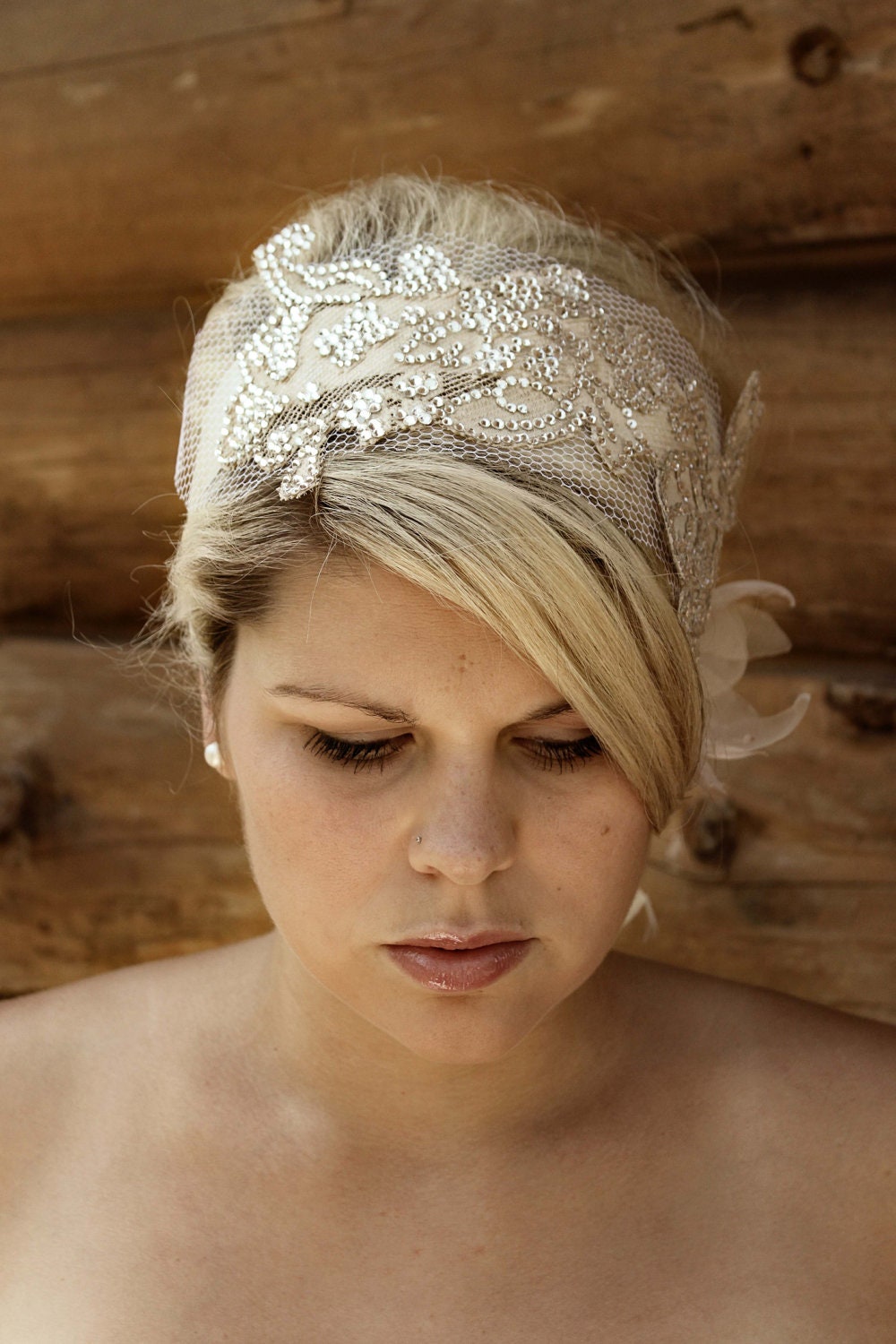 The "Emily" Swarovski Crystal Bridal Headband